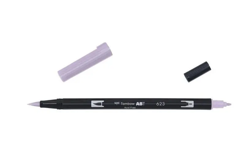 Tombow Oboustranný štětcový fix ABT - purple sage