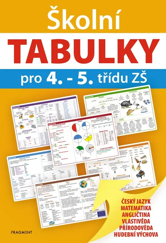Školní TABULKY pro 4.-5. třídu ZŠ -  kolektiv autorů