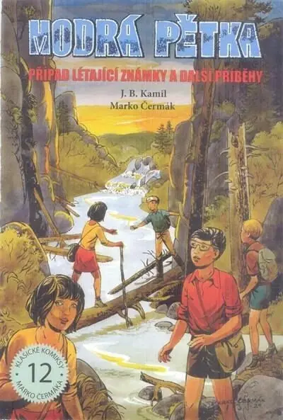 Modrá pětka - Případ létající známky a další příběhy - Marko Čermák