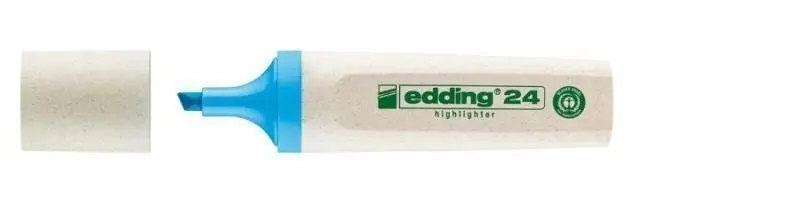 Zvýrazňovač EDDING 24, modrá