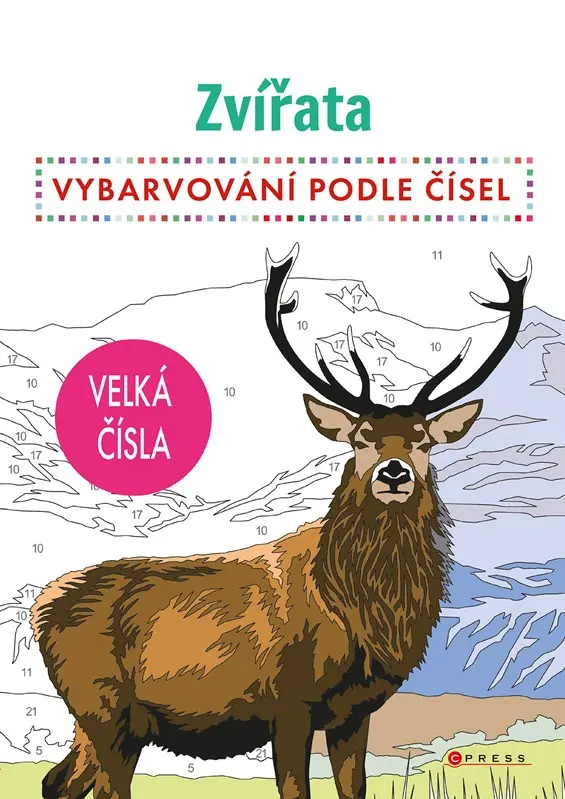 Zvířata - Vybarvování podle čísel - kolektiv autorů