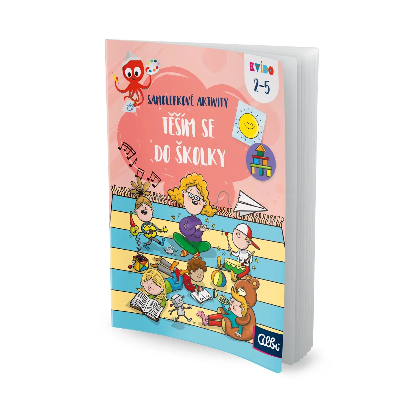 Kvído - Samolepkové aktivity - Těším se do školky - Albi