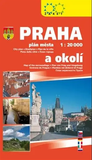 Praha a okolí 1:20T/1:190T