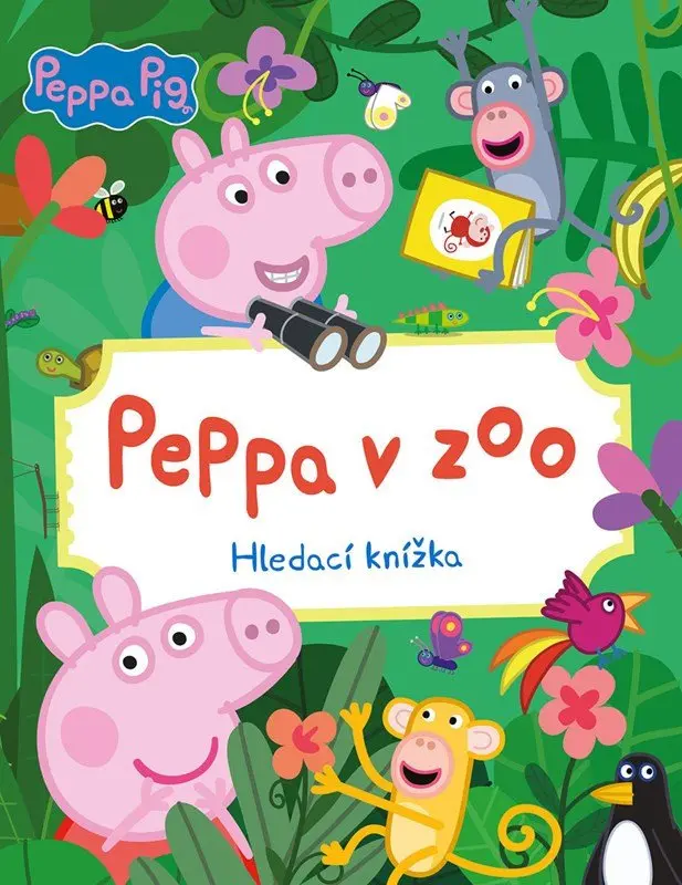 Peppa Pig v ZOO - Hledací knížka - kolektiv autorů