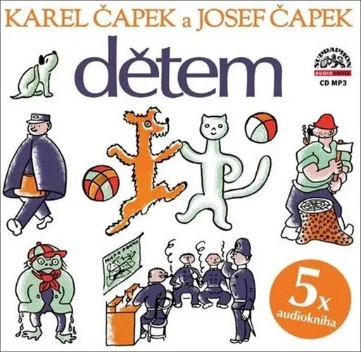 CD Dětem (audiokniha) - Josef Čapek