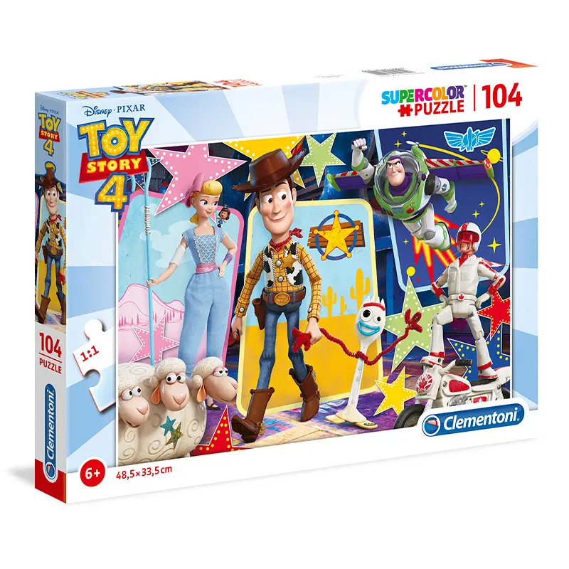 Puzzle Supercolor Toy Story 4 104 dílků - Quinny