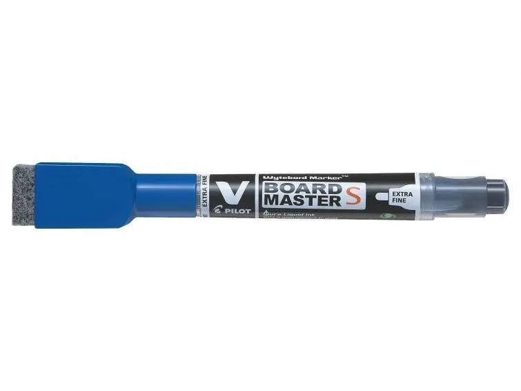 V-Board Master popisovač/modrý s houbič
