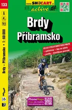 SC 133 Brdy, Příbramsko 1:60 000