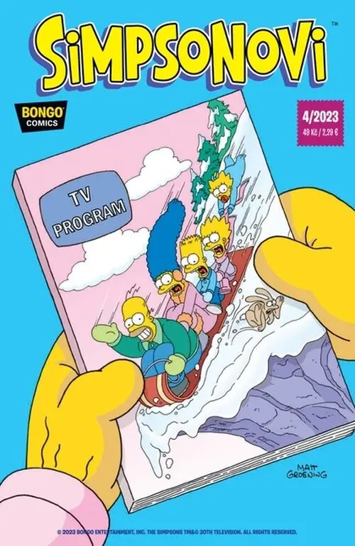 Simpsonovi 4/2023 - kolektiv autorů