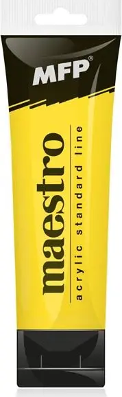 Akrylová barva MFP Maestro 75ml - lemon yellow