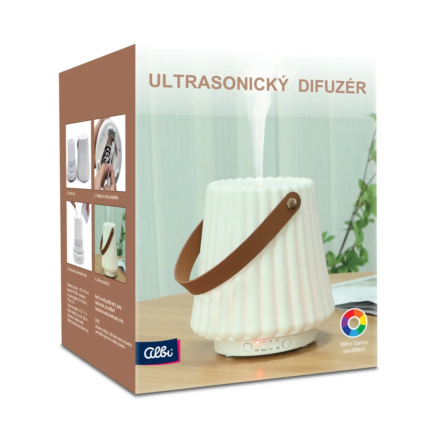 Keramický ultrasonický difuzér - Albi