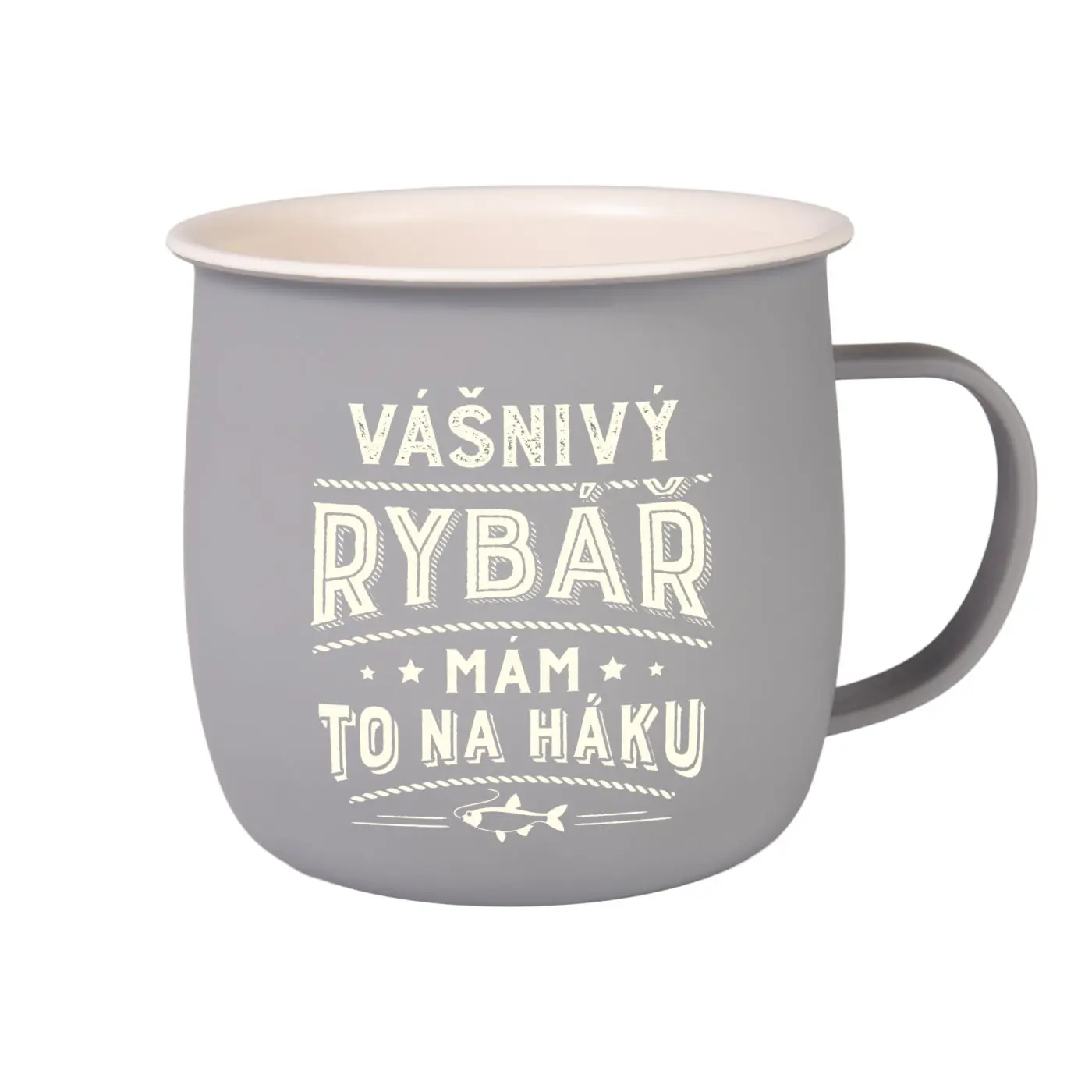 Outdoorový hrnek - Vášnivý rybář - Albi