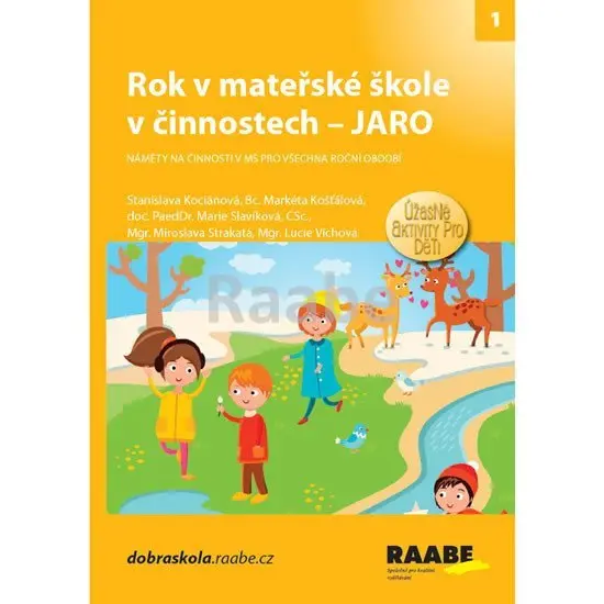 Rok v mateřské škole v činnostech - Jaro - Lucie Víchová