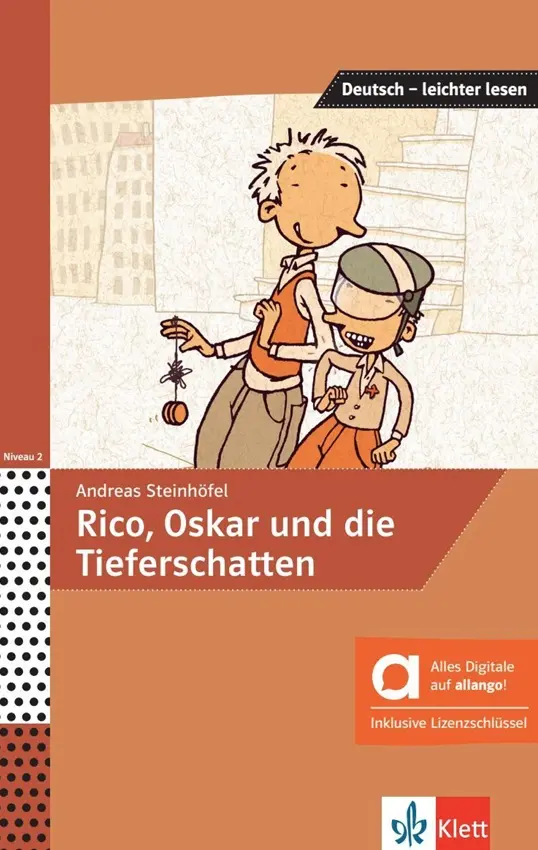 Rico, Oskar und die Tieferschatten (A2-B1) – Hybride Ausgabe – Buch + MP3 allango.net + Lizenz (24 Monate) - Andreas Steinhöfel