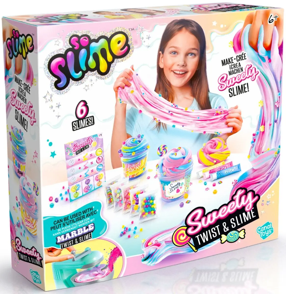 So Slime Marble Sweety Twist & Slime sada - EPEE