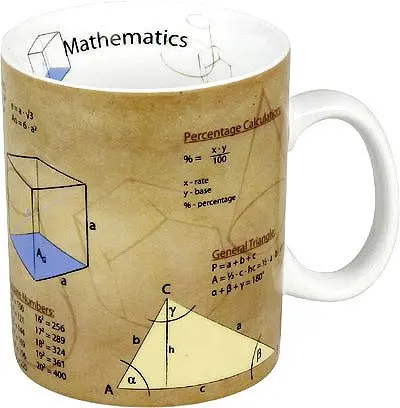 Mathematics - vědecký hrnek Matematika