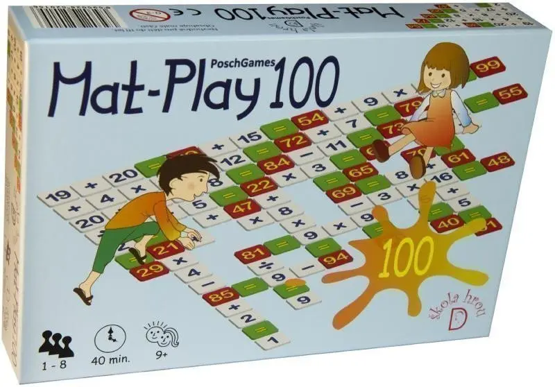 PoschGames Mat Play 100 matematická výuková hra