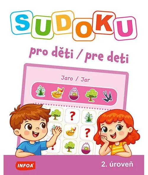 Sudoku pro děti / pre deti - 2. úroveň