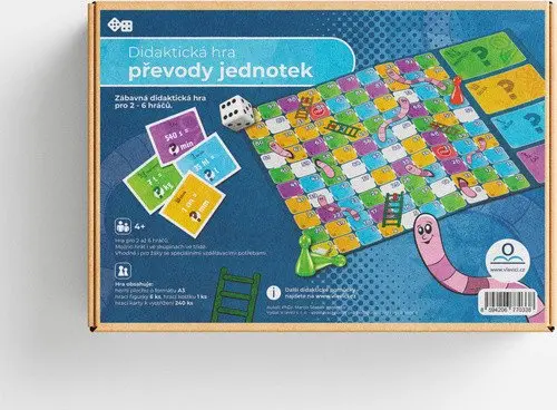 Desková didaktická hra - Převody jednotek
