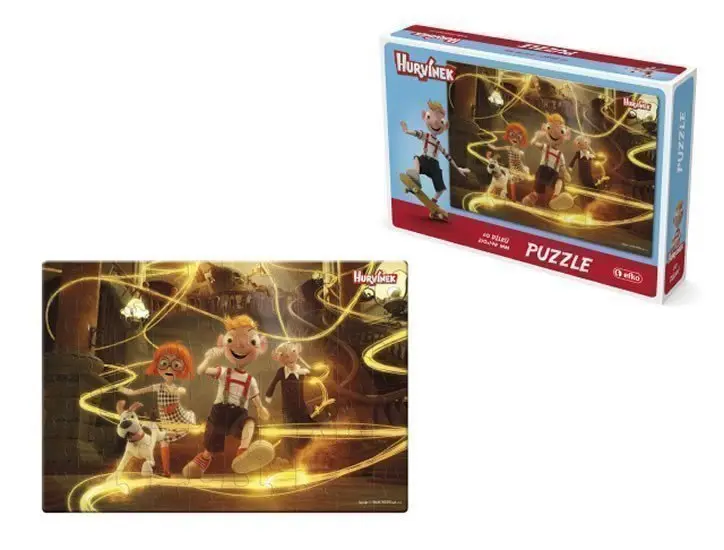 Efko Puzzle - HURVÍNEK II - 60 dílků