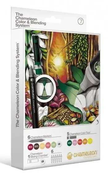 Set Chameleon Color & Blending System 07 / Přírodní tóny