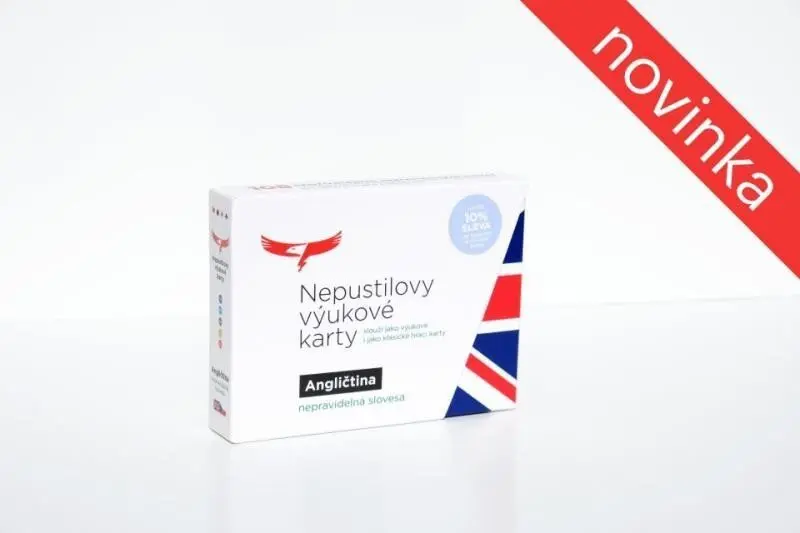 Angličtina - Nepustilovy výukové karty / Nepravidelná slovesa - Jiří Nepustil