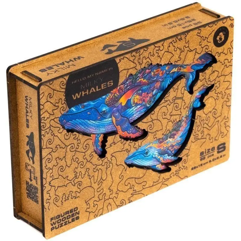 Veľryby S - puzzle z kategorie Zvieratá