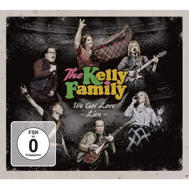 Kelly Family: We Got Love, Live - CD - Family Kelly