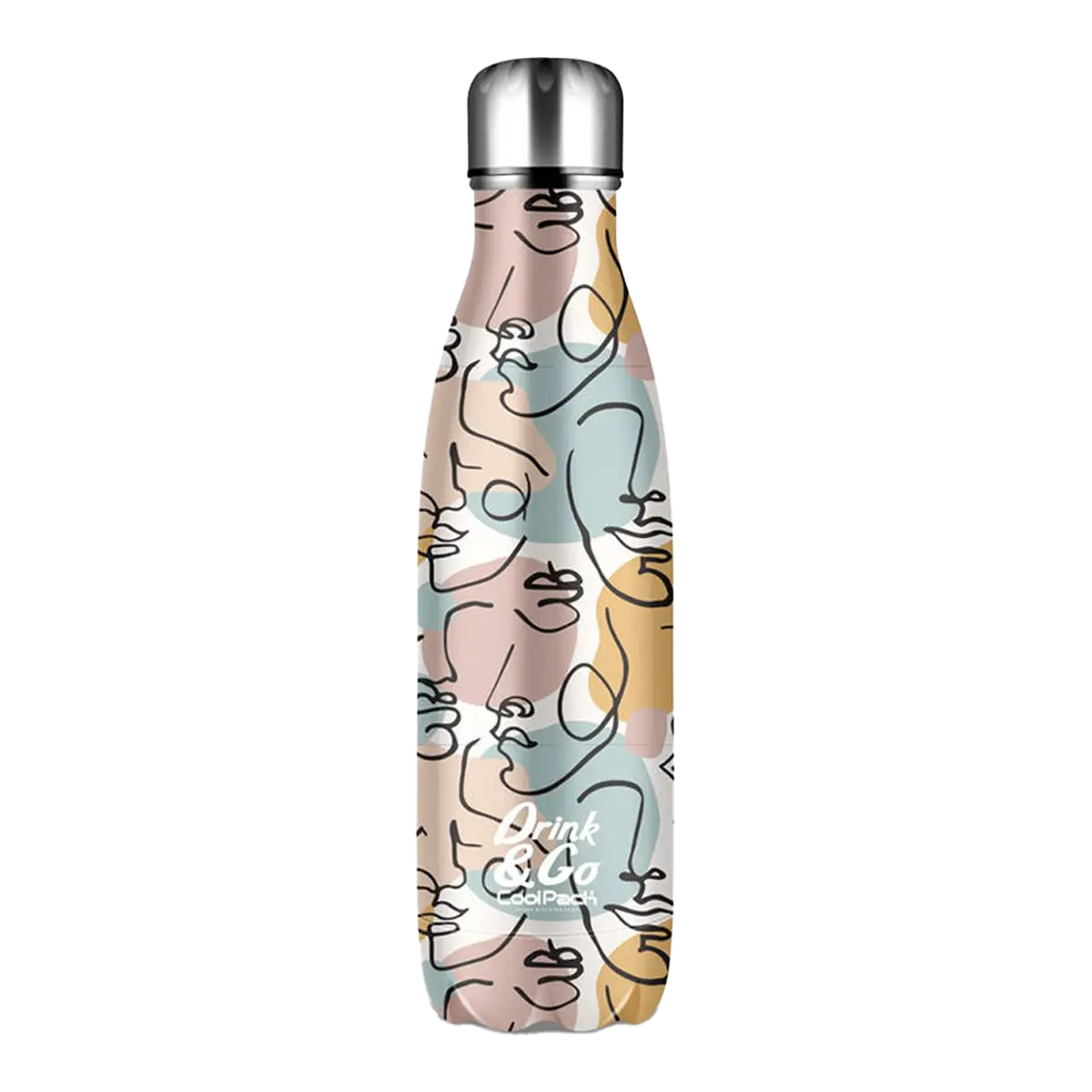 Termoláhev CoolPack 500 ml nerez - Art Deco
