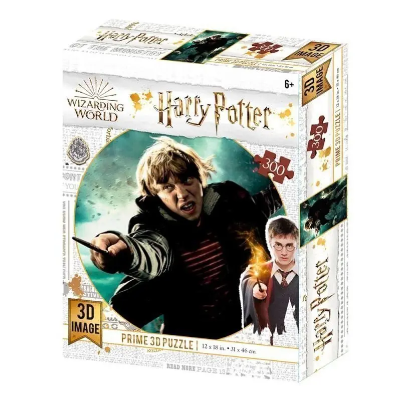 Harry Potter 3D puzzle - Ron Weasley 300 dílků - kolektiv