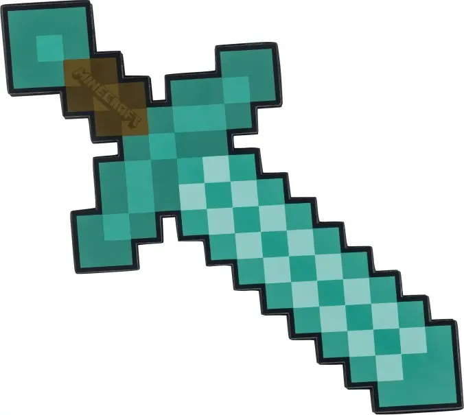 Minecraft Diamantový meč pěnový - Disguise