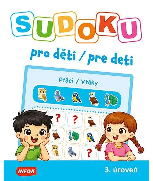 Sudoku pro děti / pre deti - 3. úroveň