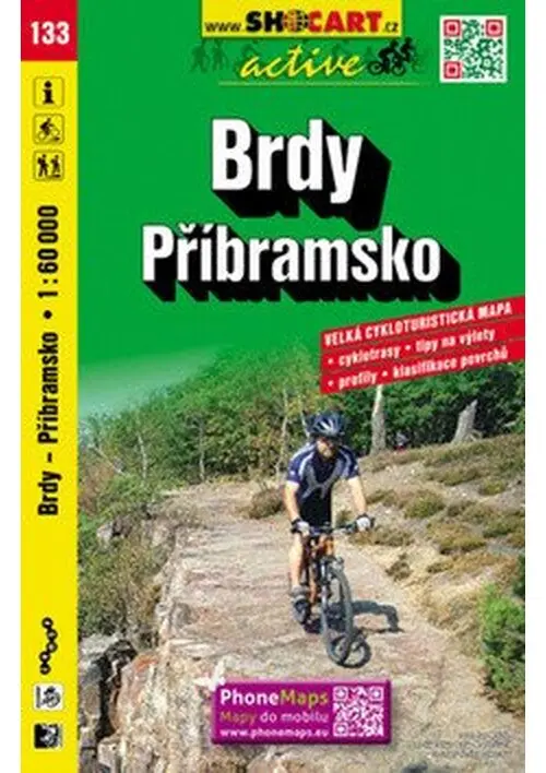 SC 133 Brdy, Příbramsko 1:60 000