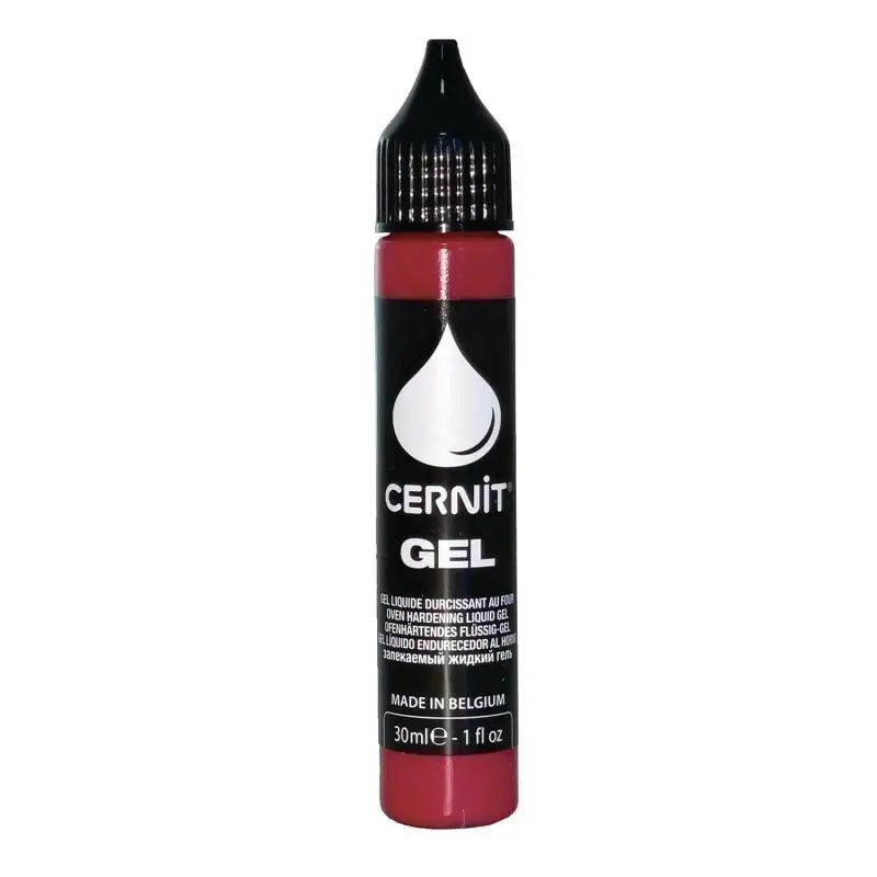 CERNIT tekutý polymerový gel 30 ml - Červená