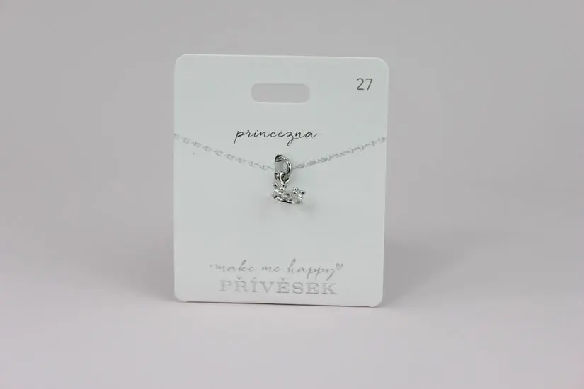 Přívěsek MAKE ME HAPPY Korunka