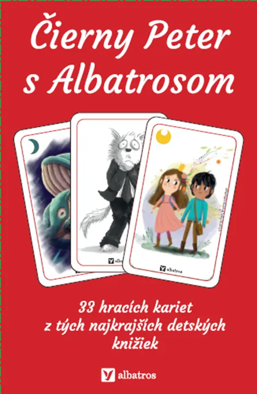 Karty Čierny Peter s postavičkami z Albatrosu - autora nemá