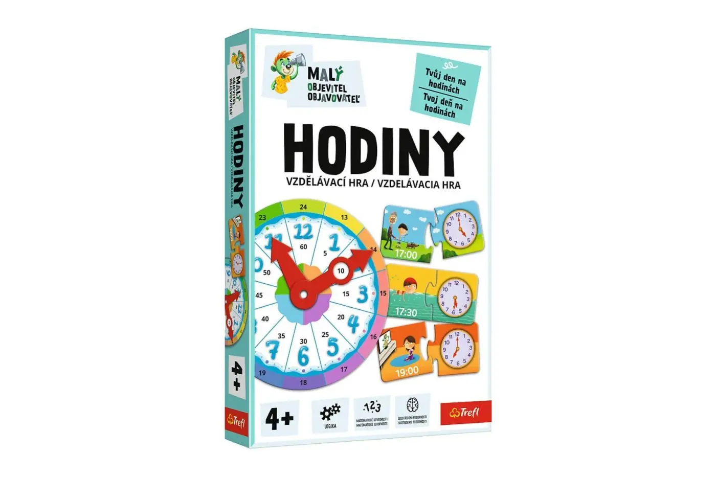 Trefl Hra Malý objevitel Hodiny CZ SK