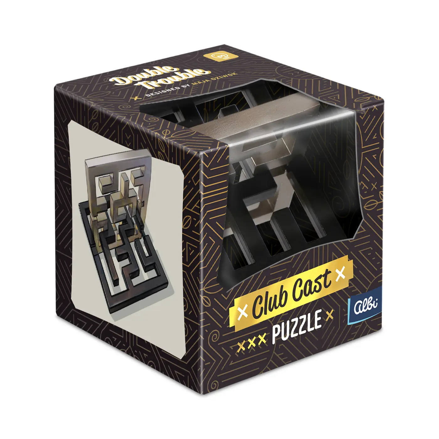 Hlavolam Puzzle Club Cast - Double Trouble - Albi