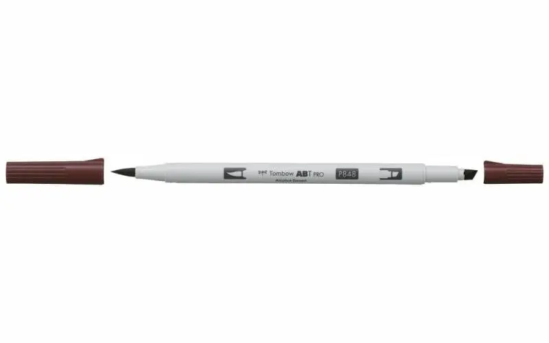 Tombow Oboustranný štětcový lihový fix ABT PRO - wineberry