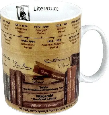 Literature - vědecký hrnek Literatura