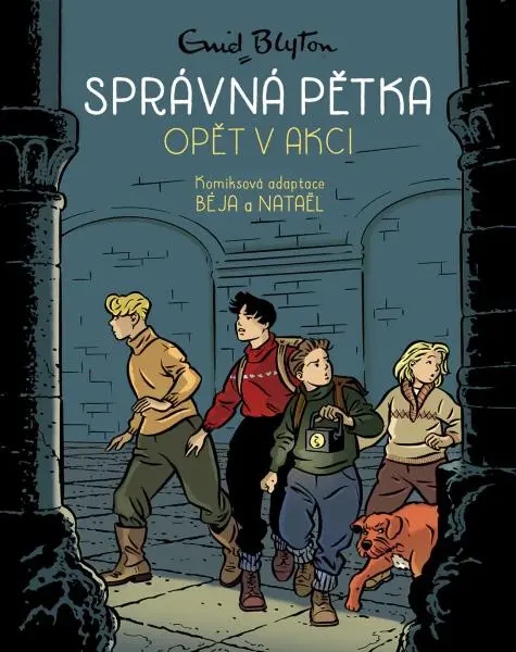 Správná pětka 2. opět v akci - komiks - Enid Blyton