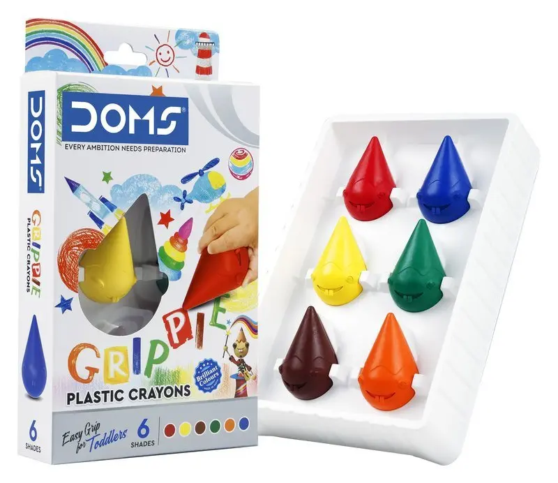 Voskovky DOMS Grippie - 6 ks