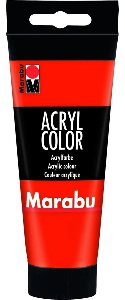 Marabu Acryl Color akrylová barva akrylová barva - rumělka 100ml