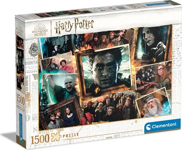 Puzzle Harry Potter 1500 dílků - kolektiv