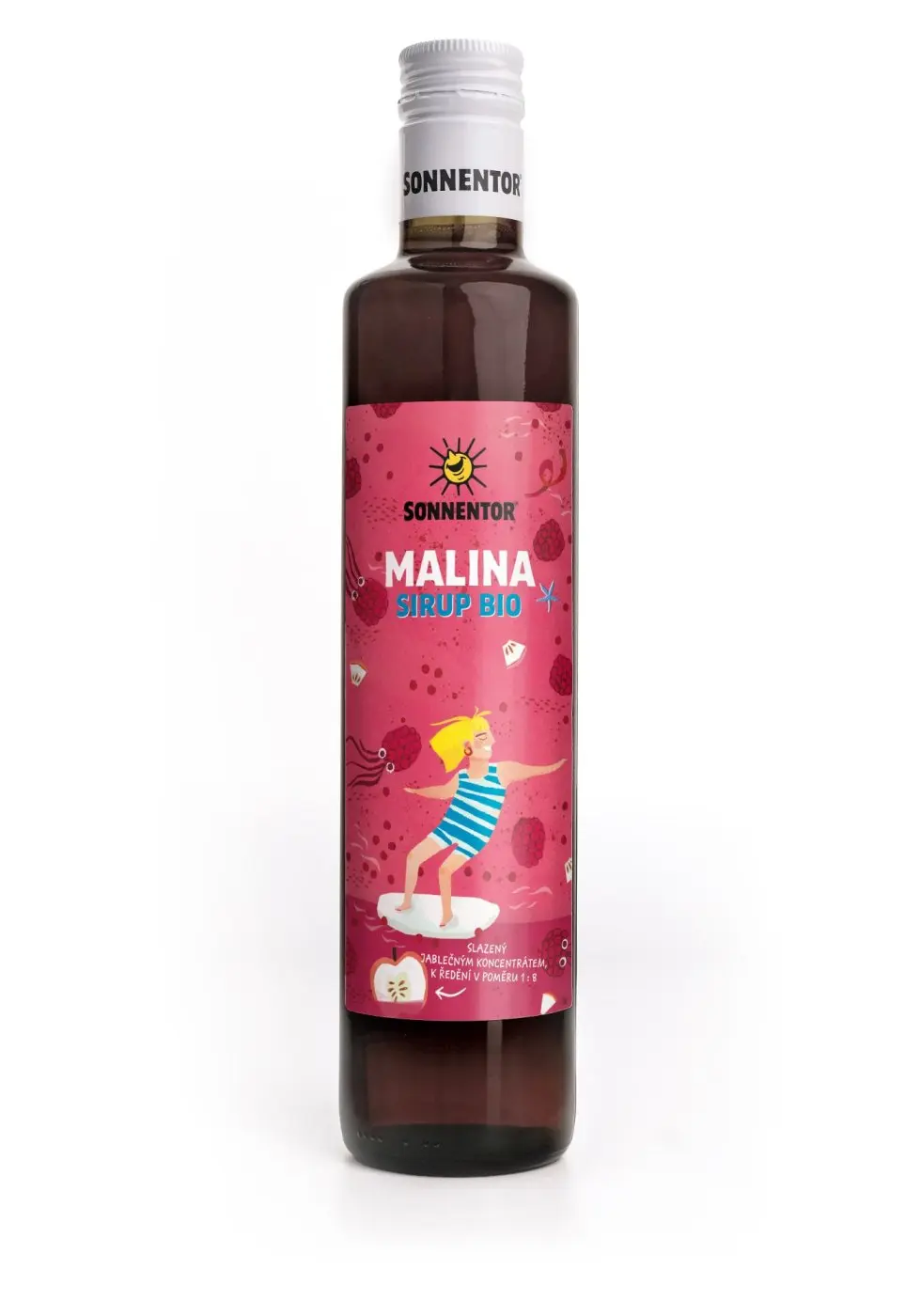 Sonnentor Malina sirup, BIO, 500 ml