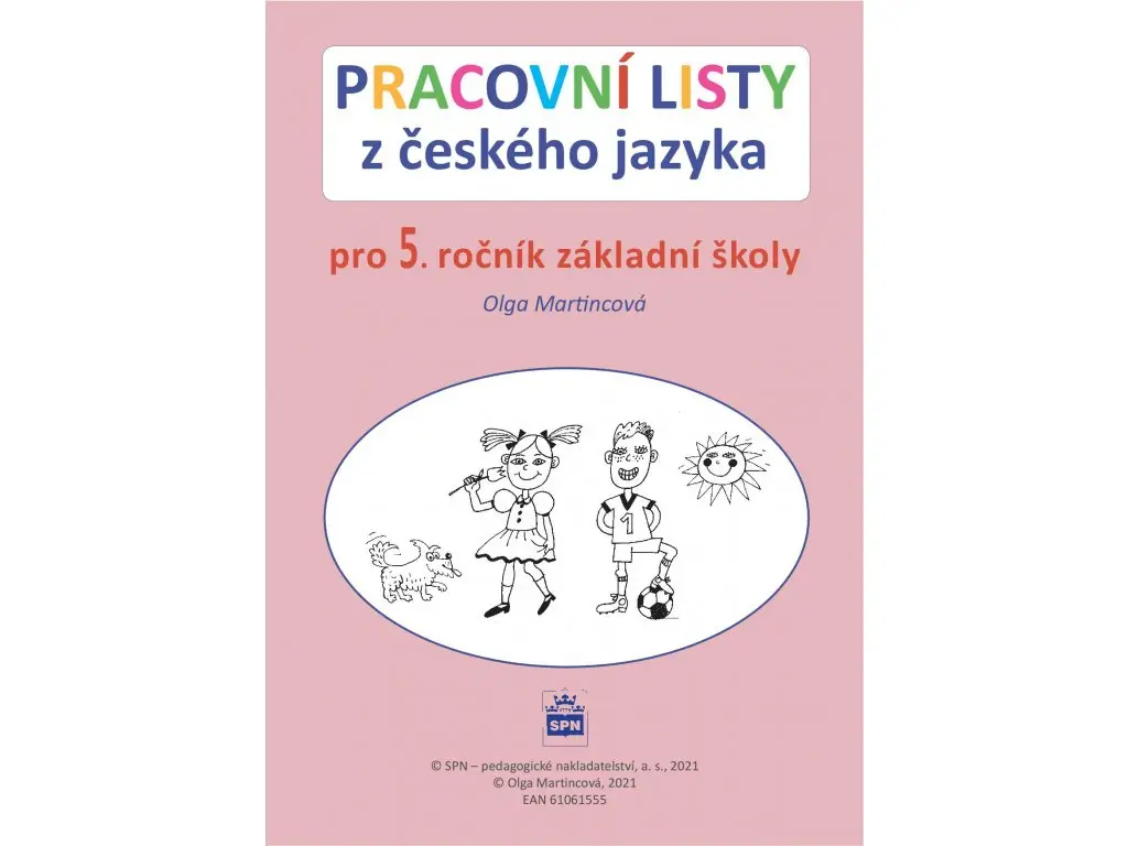 Pracovní listy pro 5 ročník v PDF