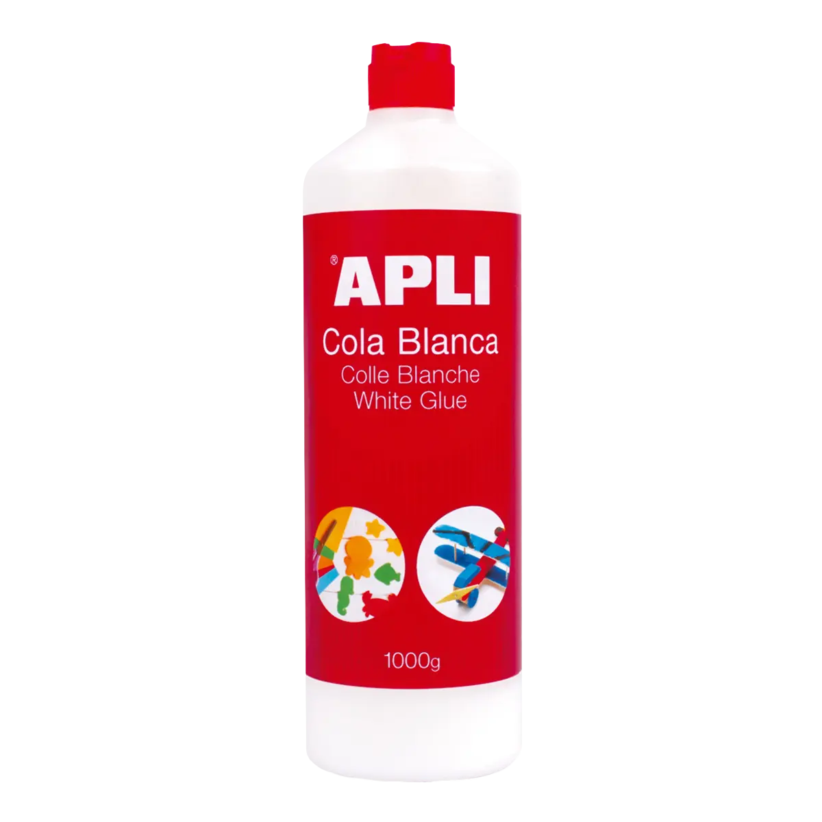 APLI lepidlo disperzní, 1000 g, víceúčelové, bílé