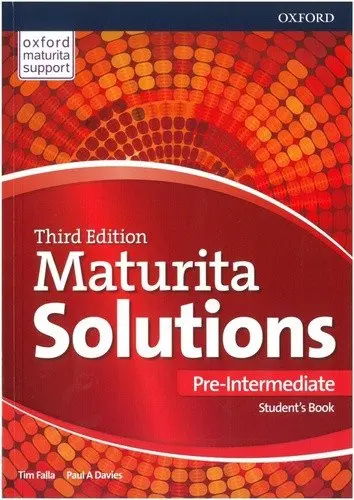 Maturita Solutions Pre-Intermediate Student´s Book 3rd (CZEch Edition) - Tim Falla