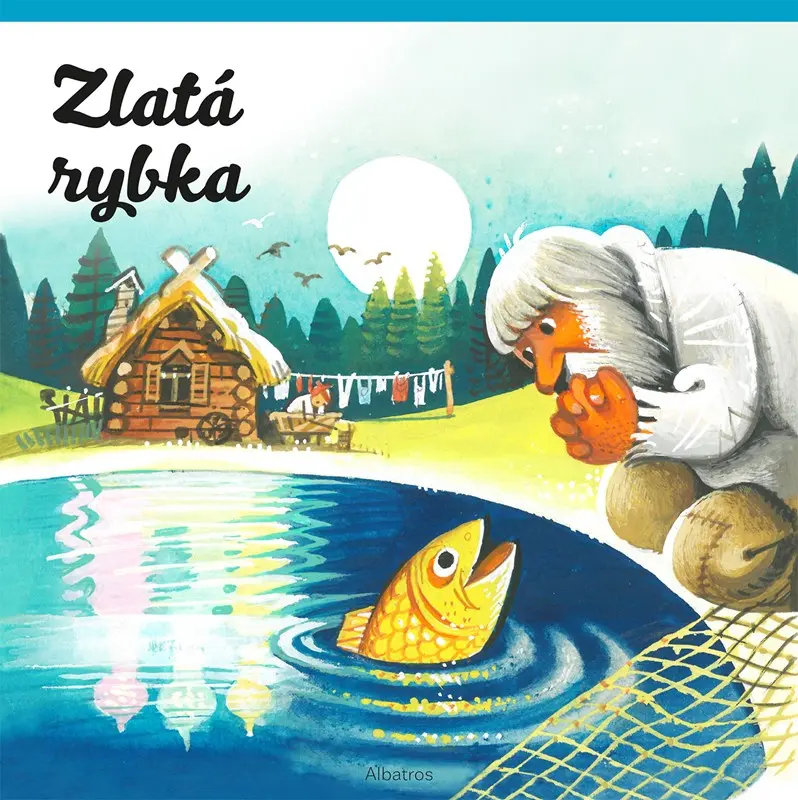 Zlatá rybka - Prostorové leporelo - Vojtěch Kubašta