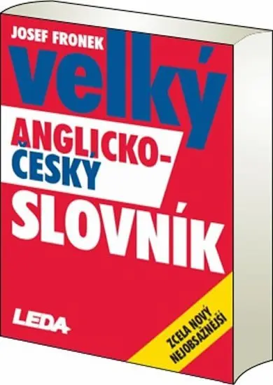 Velký AČ-ČA slovník - Fronek (2 knihy) - Josef Fronek